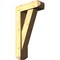 Ekena Millwork Traditional Craftsman Smooth Bracket w/ Offset Brace, Western Red Cedar, 5 1/2"W x 16"D x 28"H BKT0604X16X28TRA04SWR - alternate 1